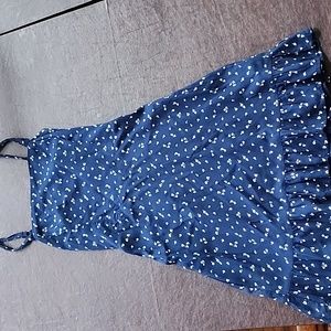 Hollister navy sun dress